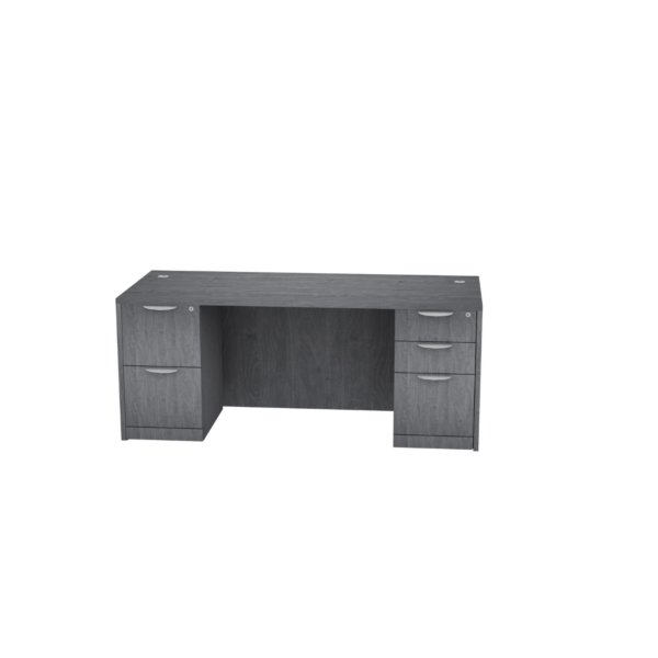Classic Laminate Desk Full Double Pedestal 30" x 66"