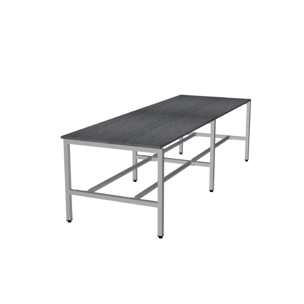 Elements Basic U Leg Work Table 48" x 144" 41"H