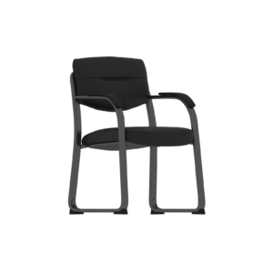Archie - Black Vinyl Side Chair