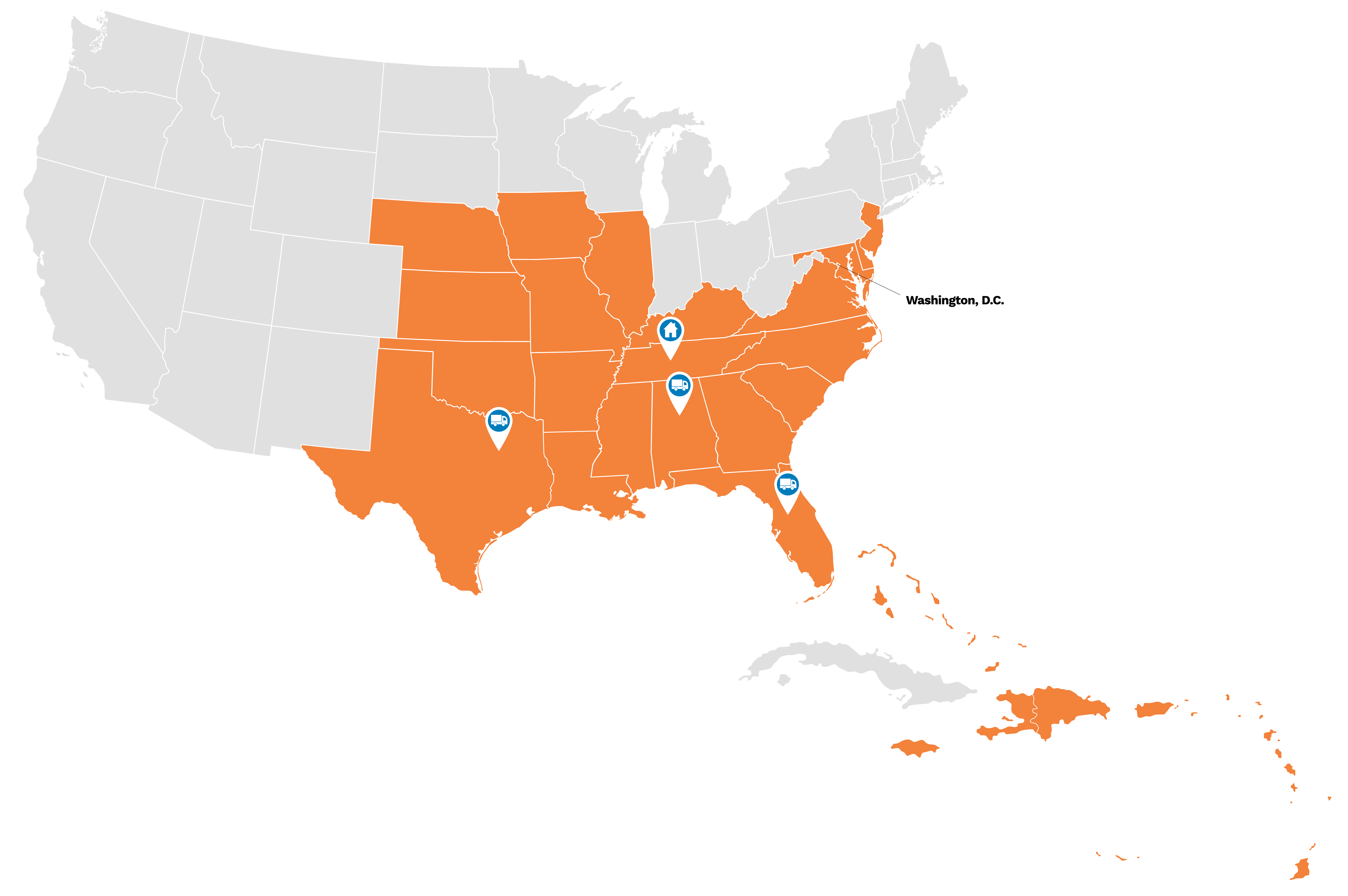 Territories Map July 2023